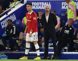 滕哈赫：C罗从来都不是问题，之后我们在曼联赢得了两座奖杯